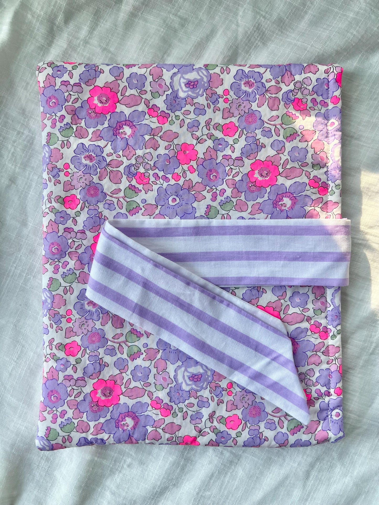 Handmade Bow Book Sleeve- Large