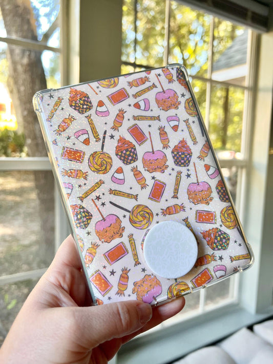 Halloween Kindle insert- kindle e-reader clear case decorative insert